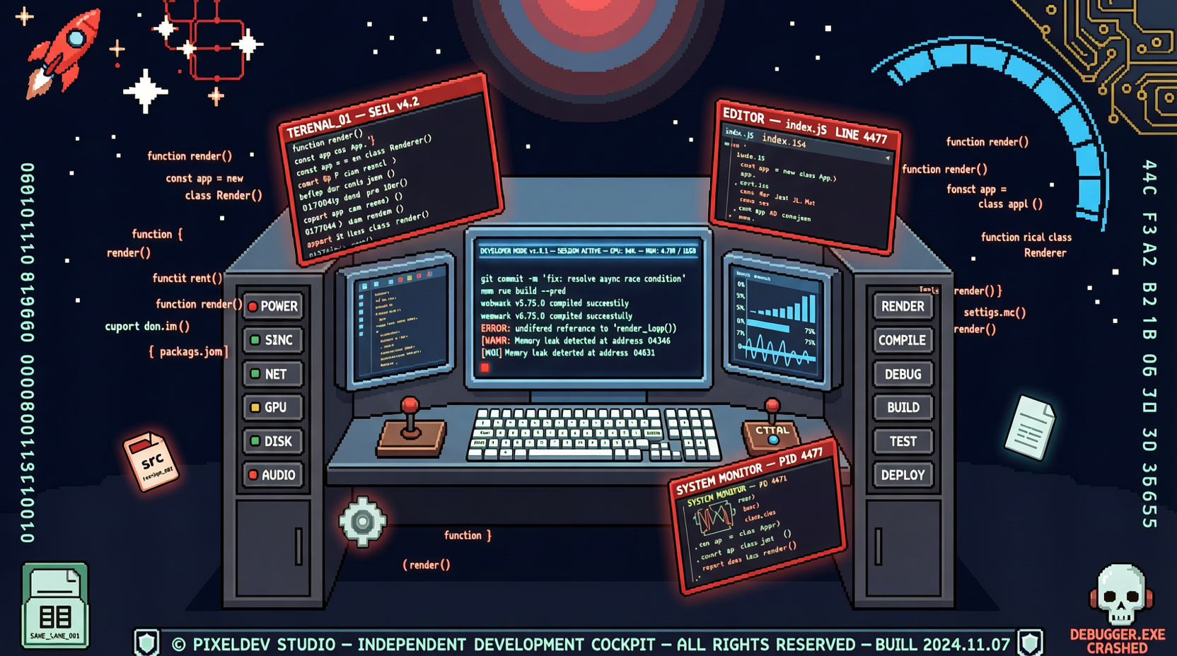 CodeArcade 主界面